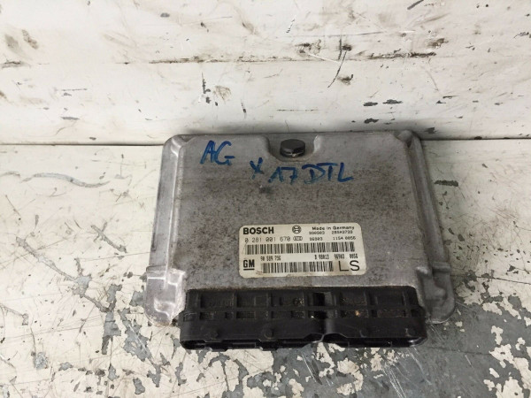 0281001670 90589736 Motorsteuergerät Opel Astra G 1.7 DTI X17DTL Motor